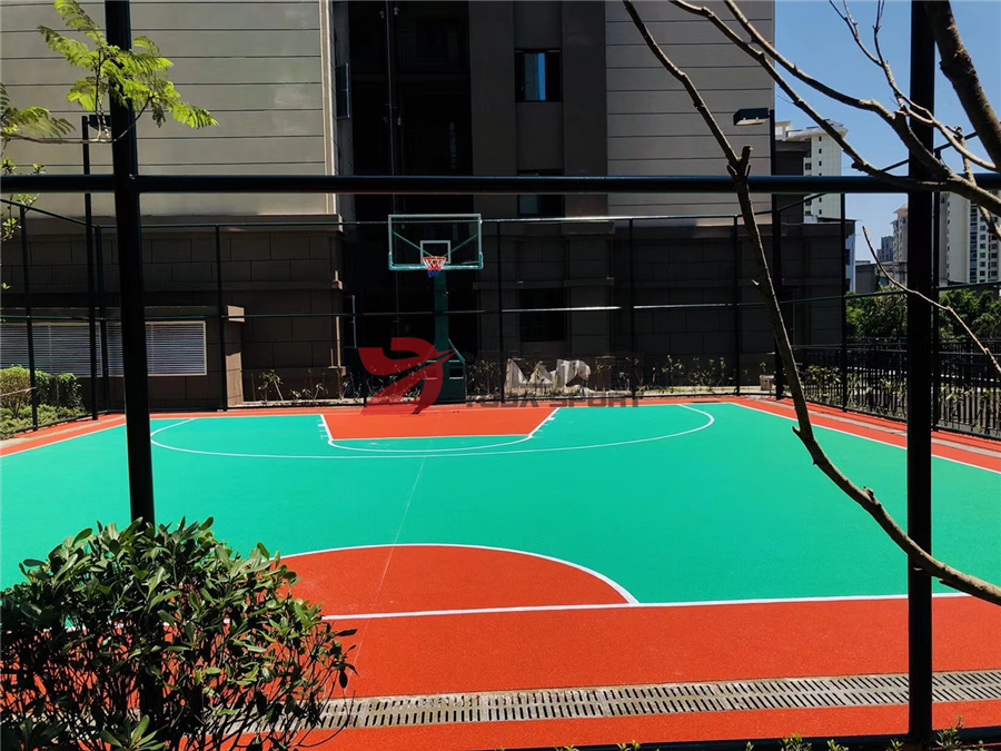 EPDM篮球场半场