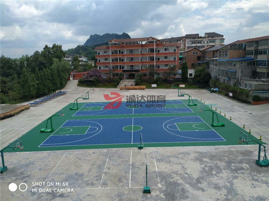 丙烯酸篮球场